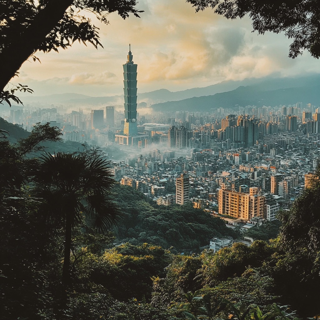 A view of Taipei 101